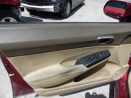 2006 HONDA CIVIC LX BURGUNDY 4DR 1.8L VTEC AT A17588